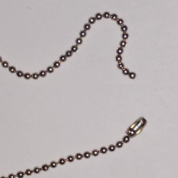 Set of 5 ball chain necklaces, gold color,  new never used. - Picture 4 of 11